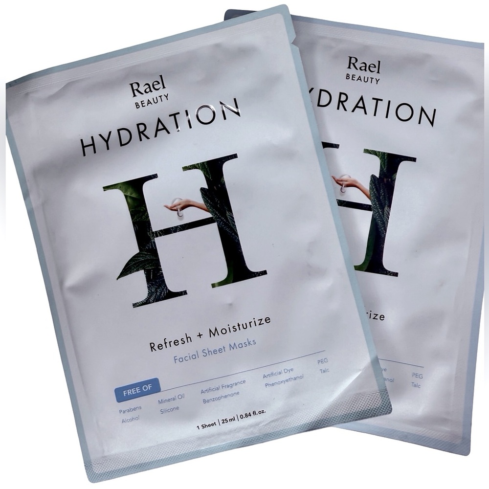 🚨3 for $15🚨 - Rael Beauty Hydration Facial Sheet Mask - White